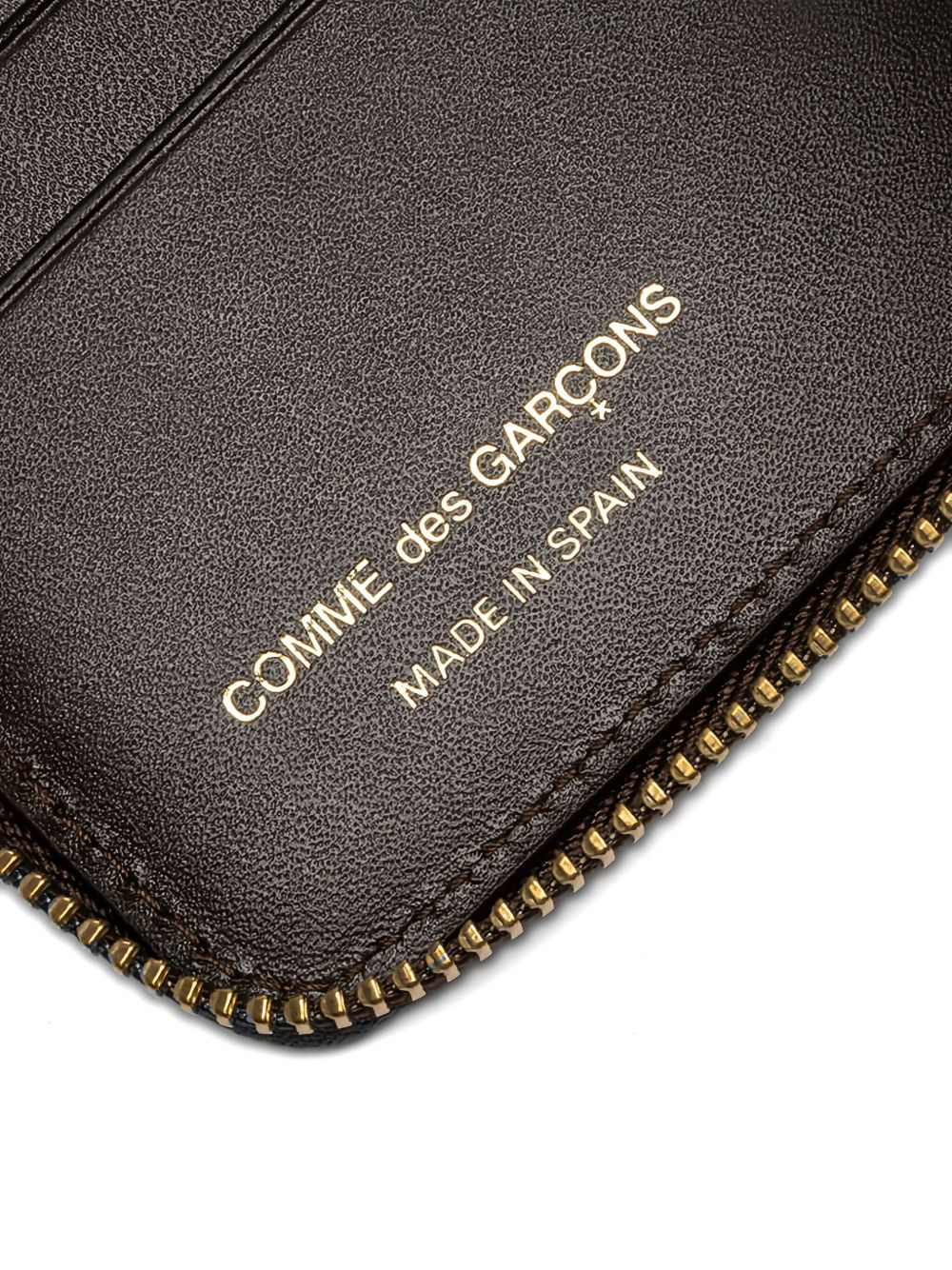 zip-around leather wallet - 4