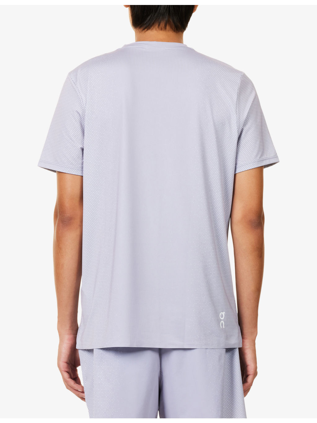 Court Brand-Print Stretch-Woven T-Shirt - 4