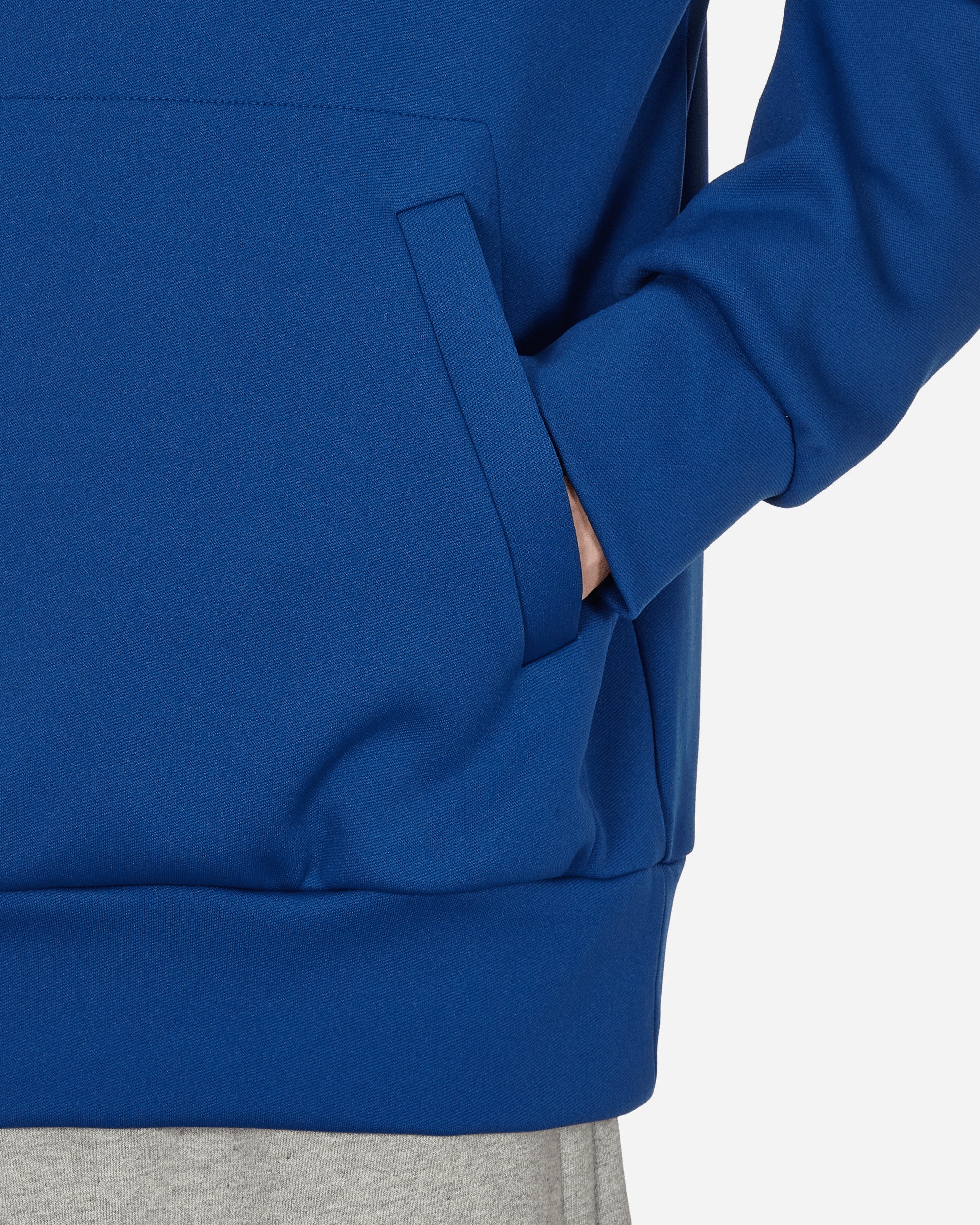 Heart Patch Hooded Sweatshirt Blue - 5