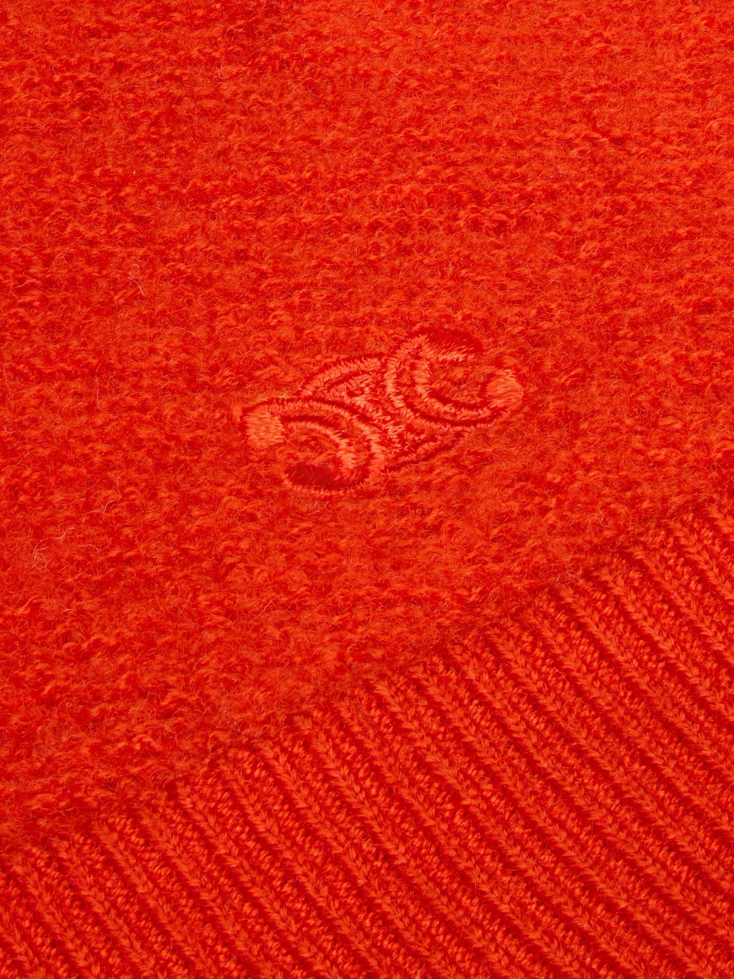Celine Men Wool Sweater With Triomphe Detail - 3