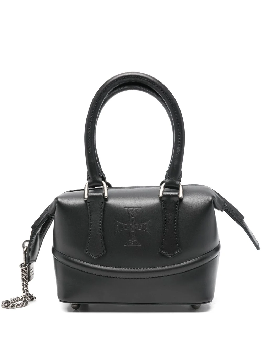 Top-Handle Chain Tote Bag - 1