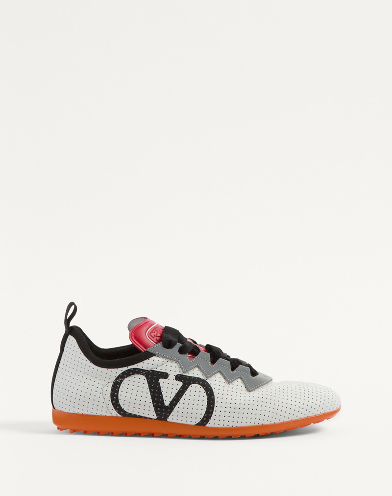 CHROMATHON SNEAKER IN PERFORATED NAPPA - 1