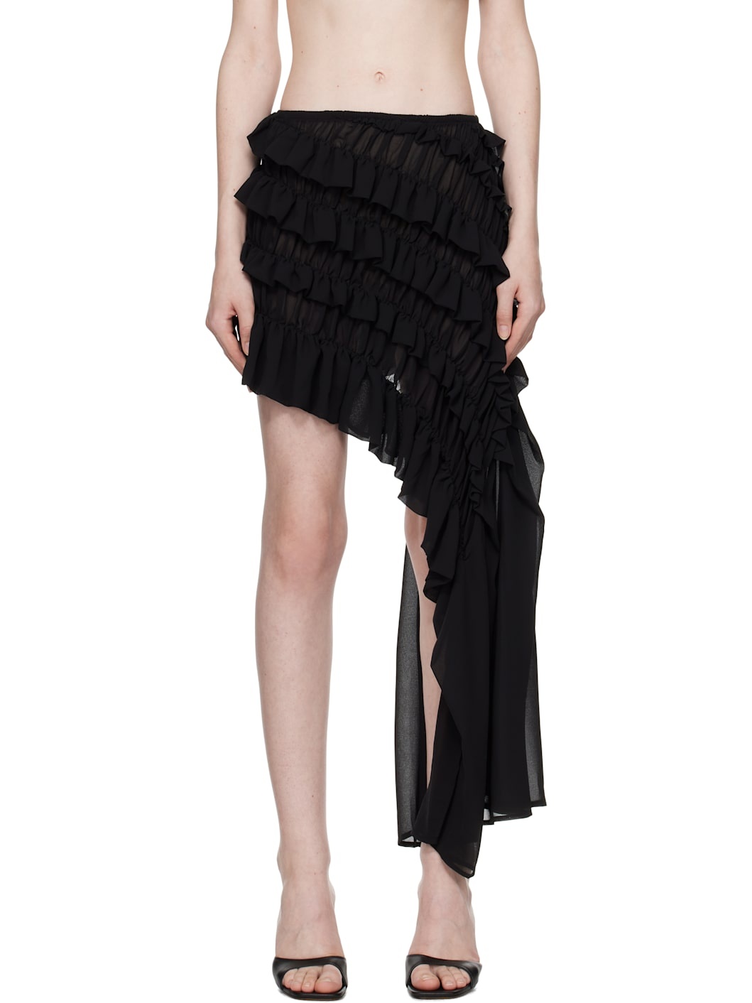 Black Irving Miniskirt - 1