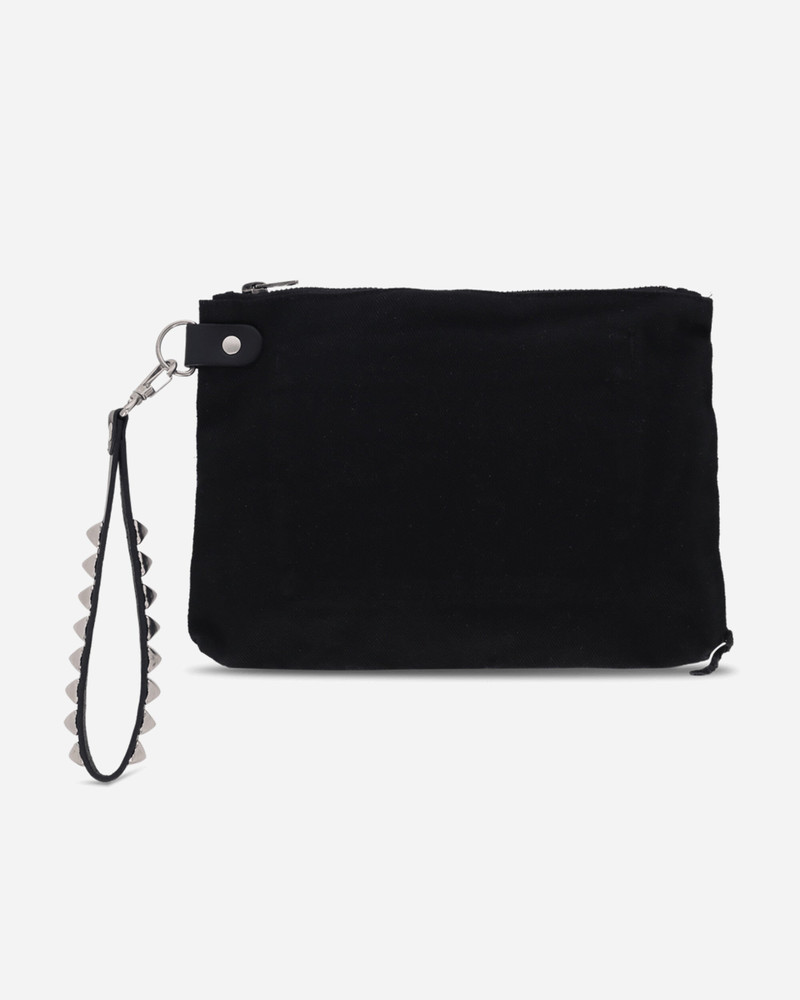 Studs Belt Clutch Bag Black 3