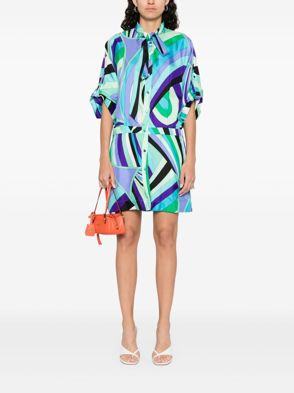 abstract-pattern dress - 2