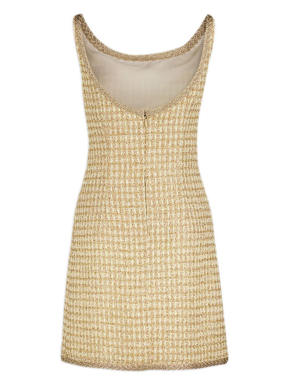 logo-patch mini dress - 2