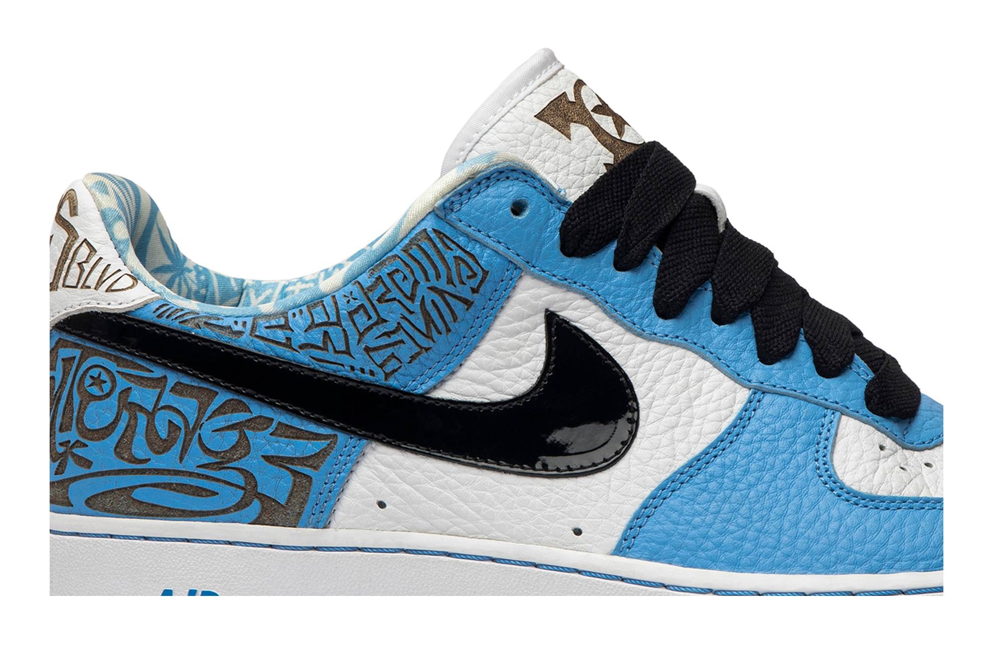 Nike Air Force Premium Georges 'Entourage' goat REVERSIBLE