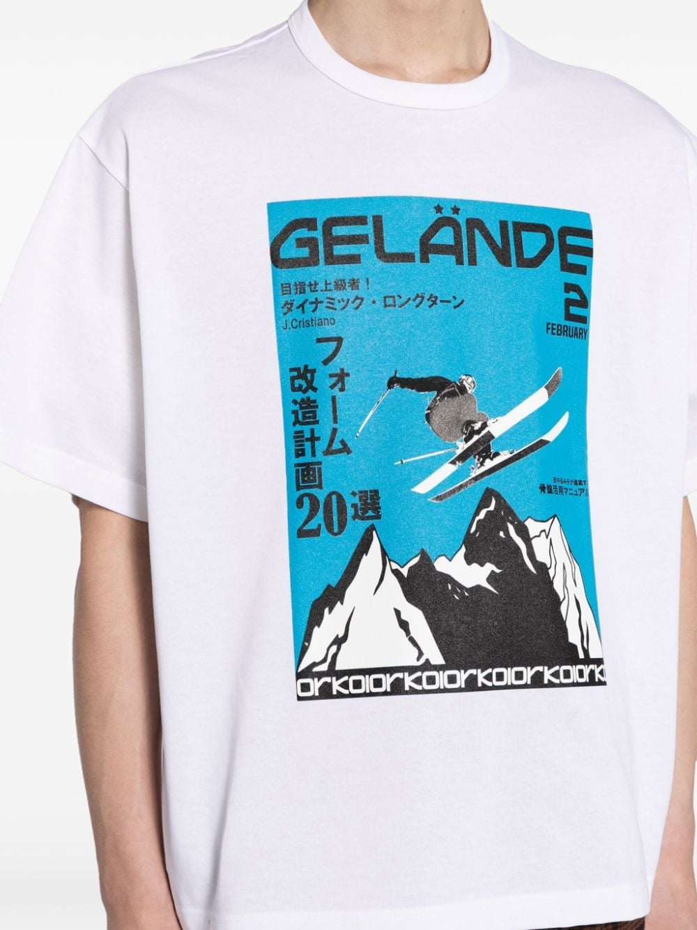 graphic-print cotton T-shirt - 5