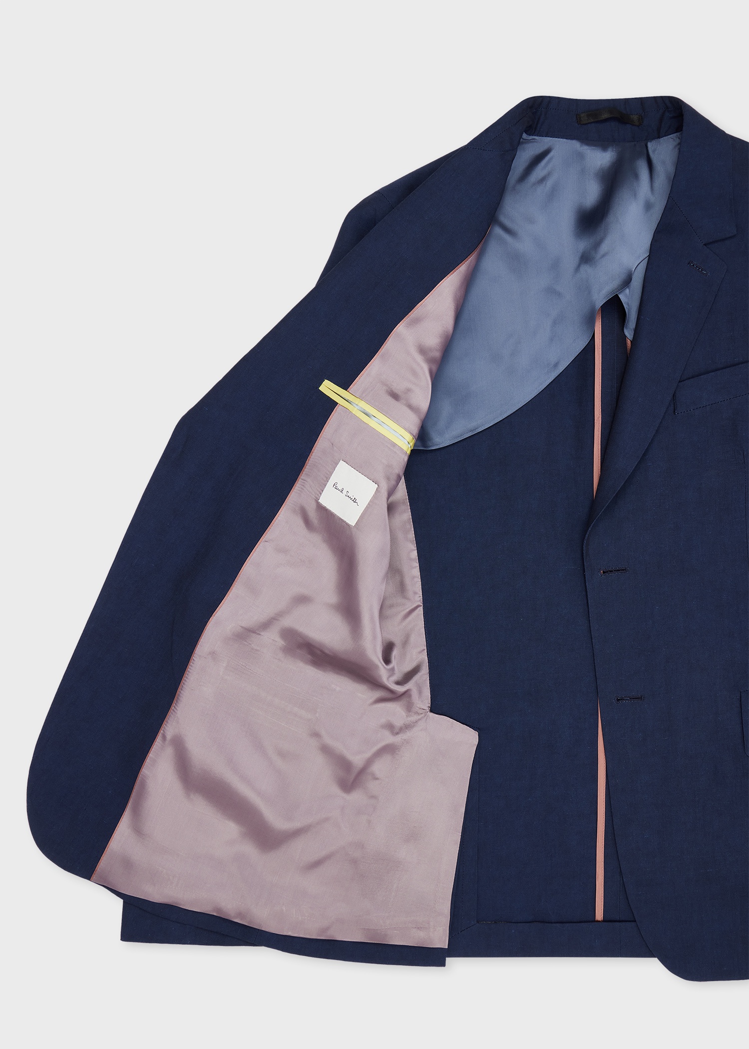 Indigo Linen-Cotton Buggy-Lined Blazer - 4