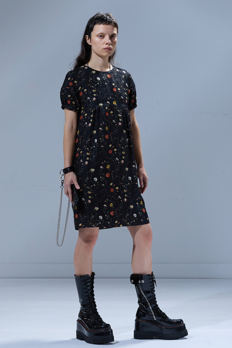RAGLAN SLEEVE BABYDOLL DRESS 1