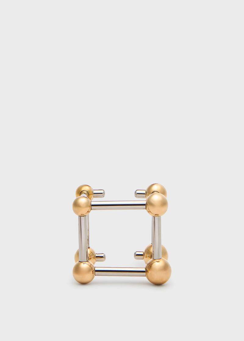 METAL DICE BRACELET WITH SPHERES 1