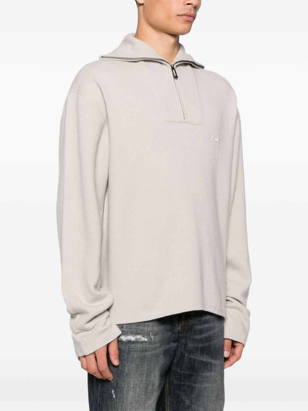 Emporio Armani Sweaters Grey - 3