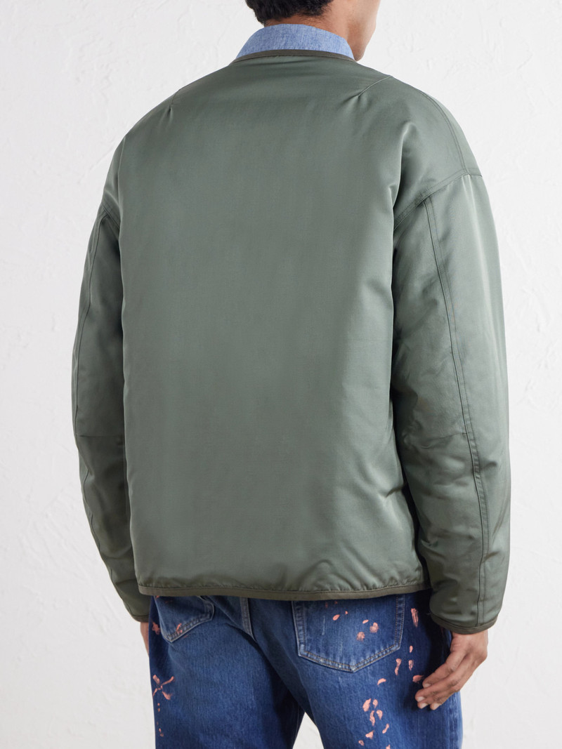 Wool and Silk-Blend Twill Down Liner Jacket 4