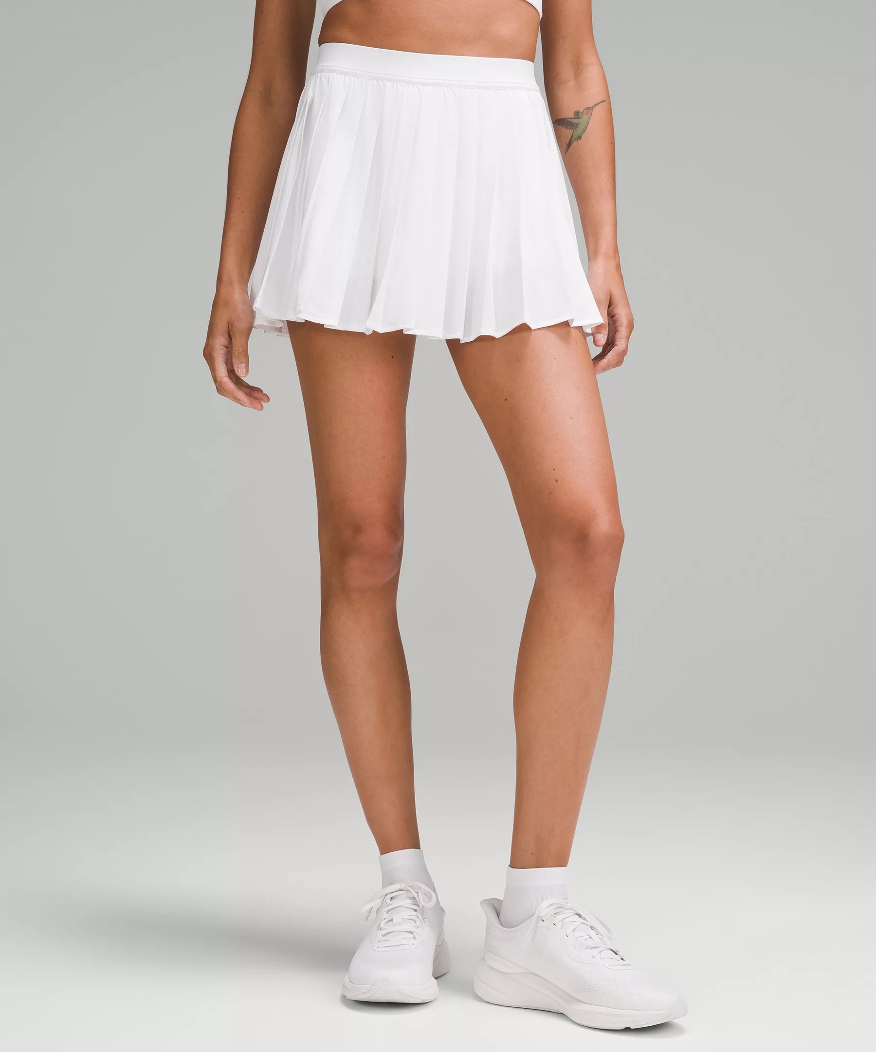 High-Rise Pleated Tennis Skirt - 1