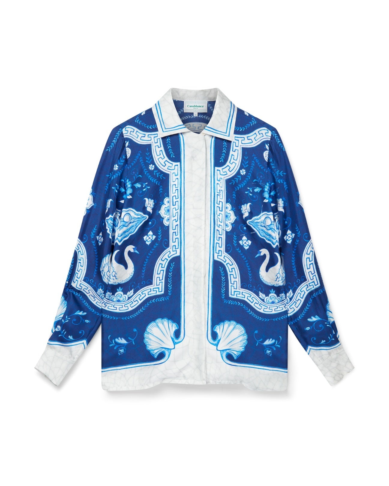 Plat A Dessert Bleu Twill Shirt - 1