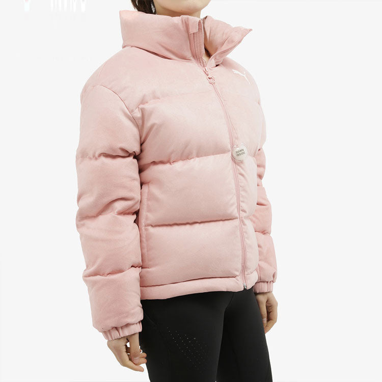 (WMNS) PUMA 480 Style Down Jacket 'Pink' 581612-14 - 4