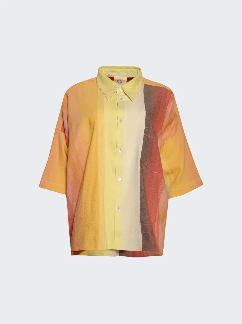 The Short Sleeve Oversized Shirt Stripe 29 - 1