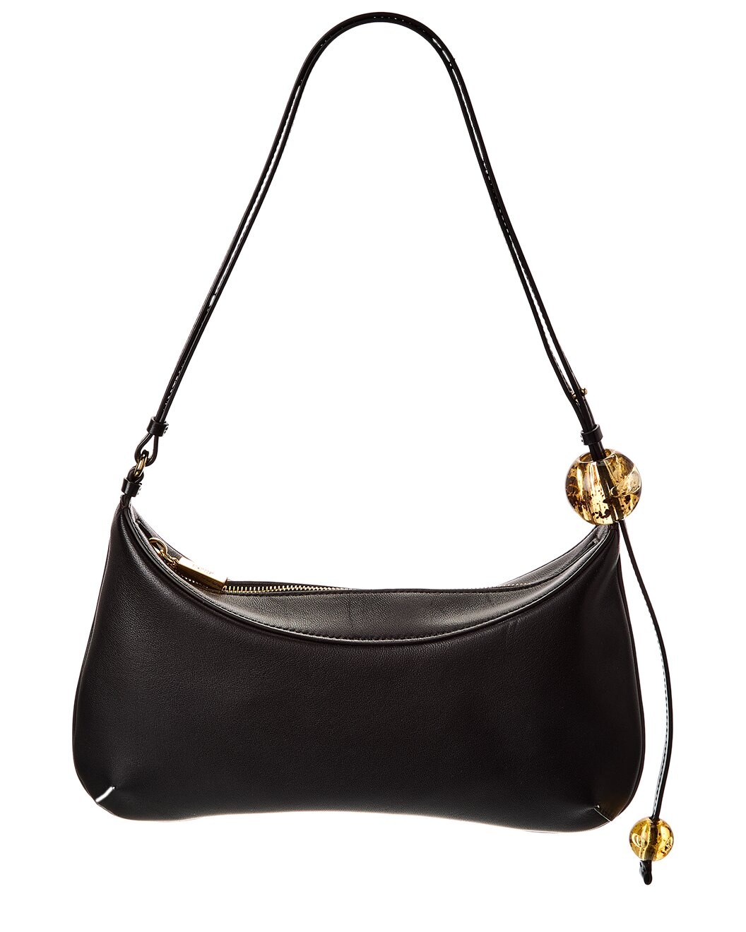 Jacquemus Bisou Perle Large Leather Hobo Bag - 2
