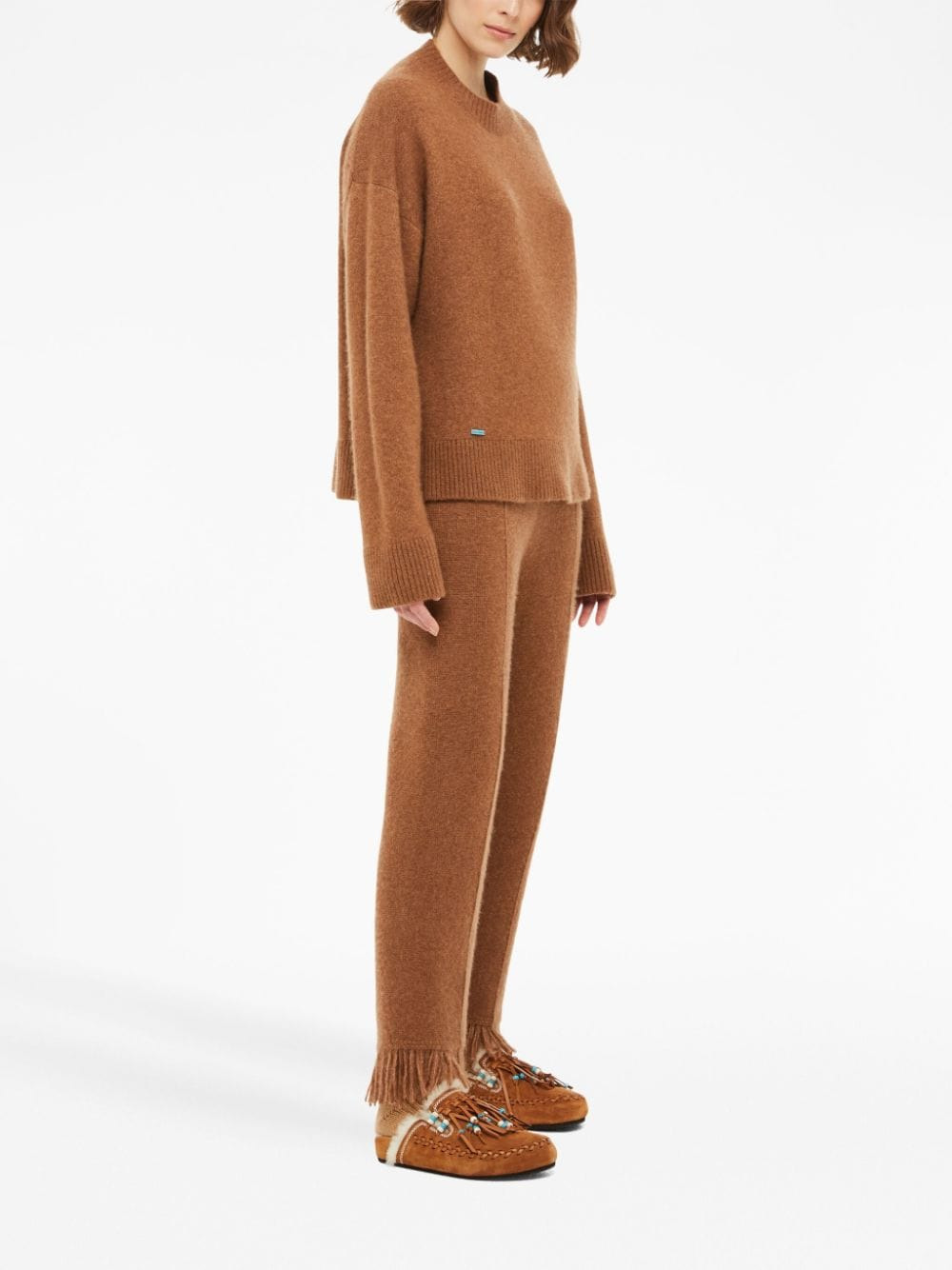 Alanui Trousers Camel - 5