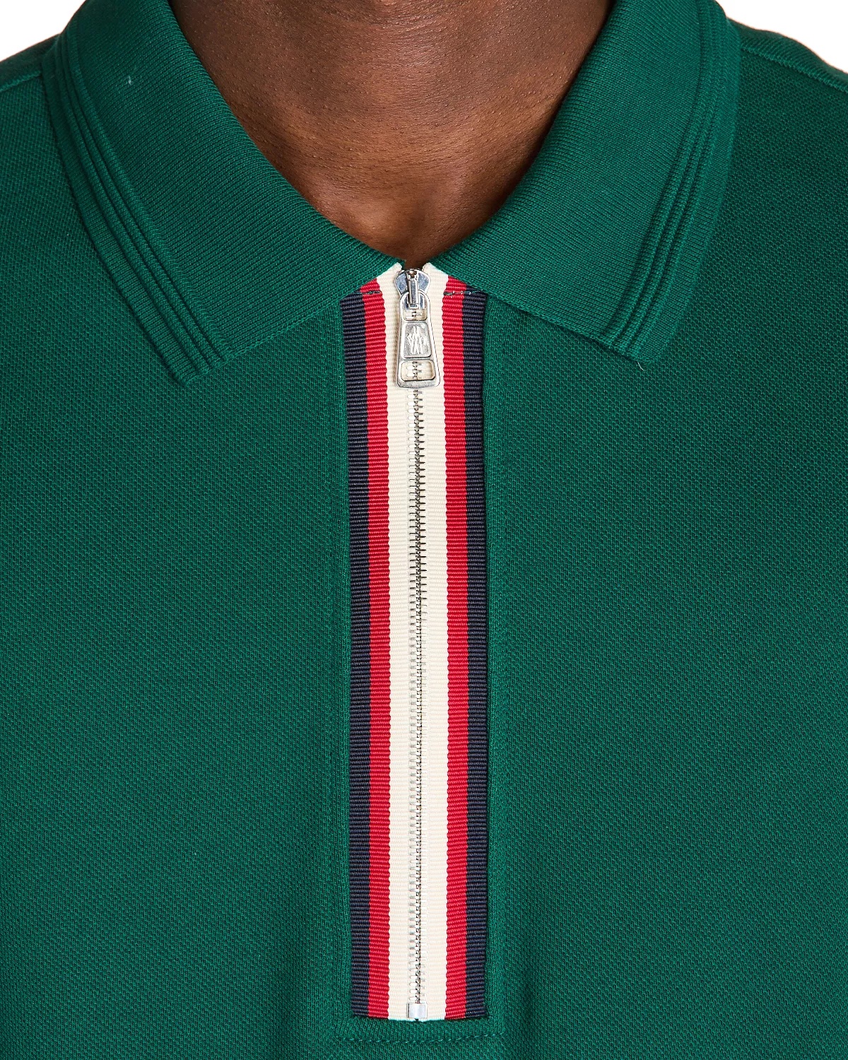 Short Sleeve Zip Polo Shirt - 4