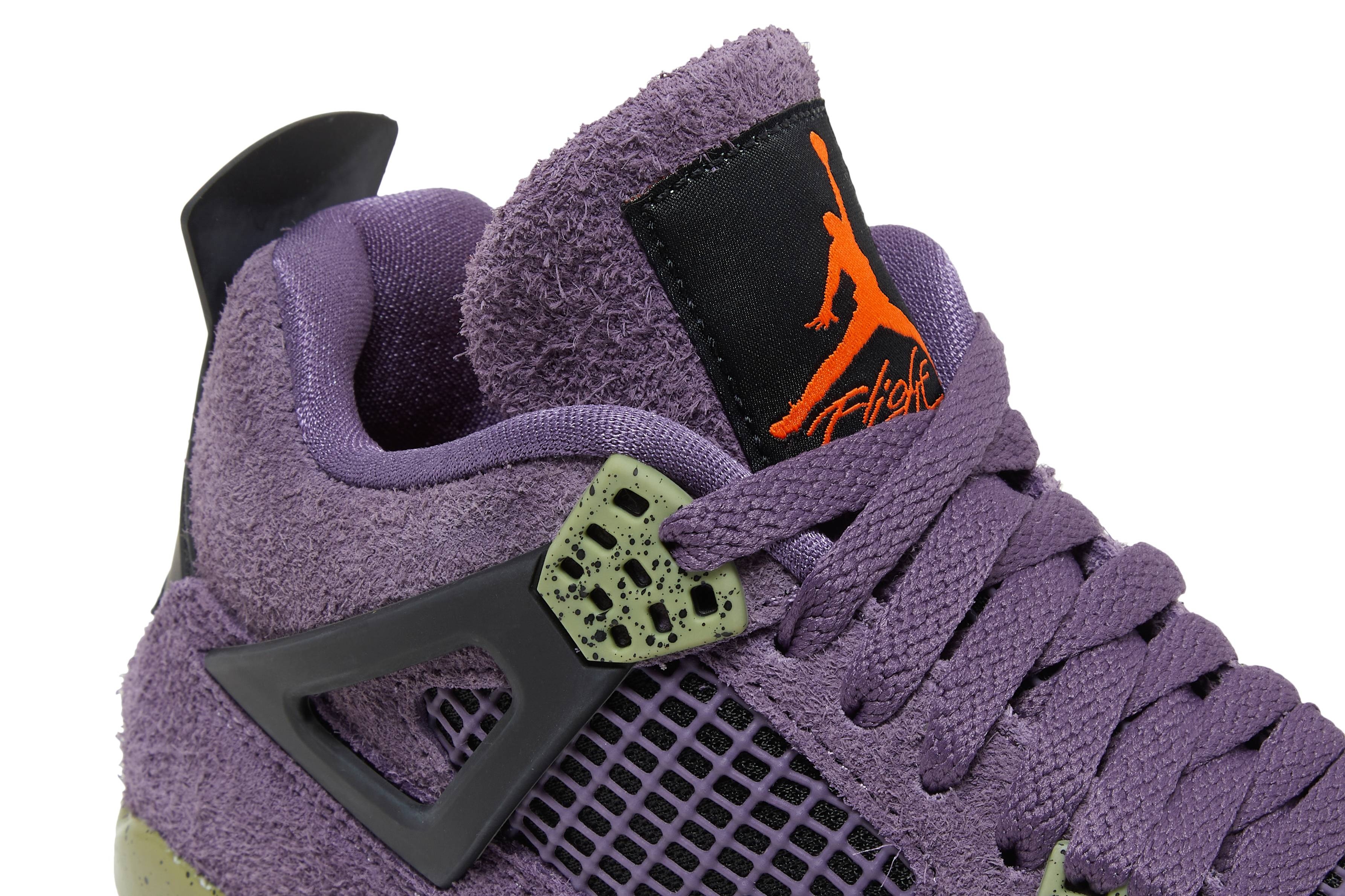 Wmns Air Jordan 4 Retro 'Canyon Purple' - 9
