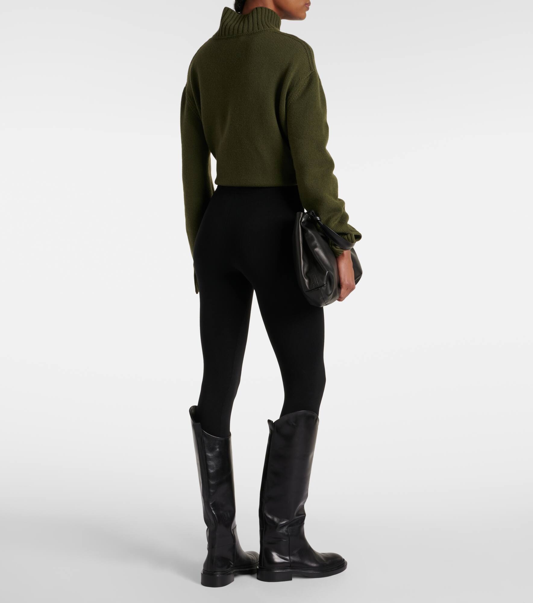 Dream wool-blend leggings - 3