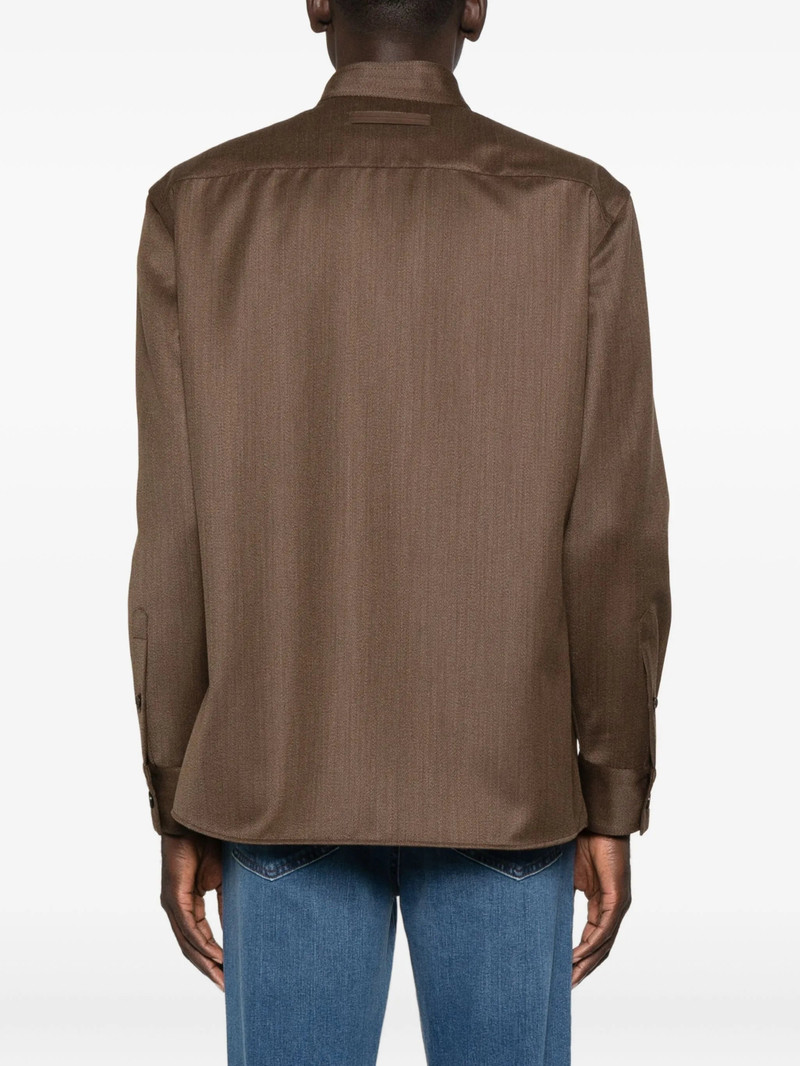 Zegna Wool Shirt 3