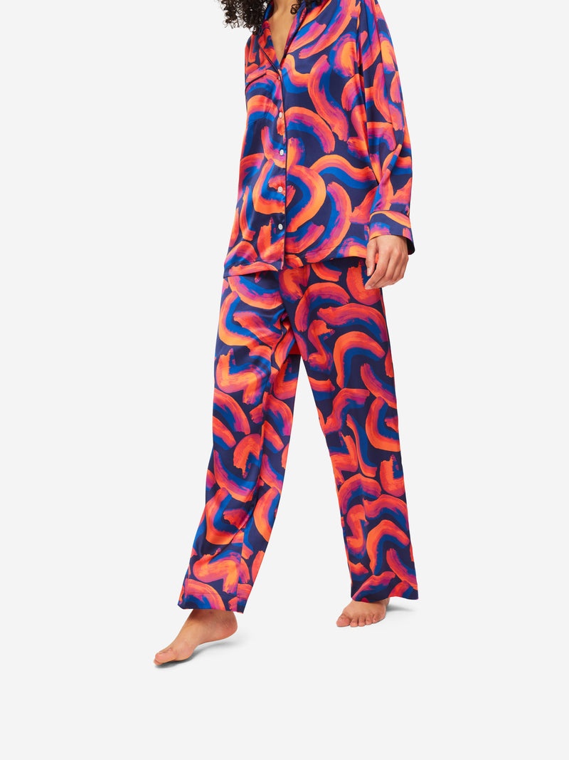 Women's Pyjamas Brindisi 82 Silk Satin Multi - 6