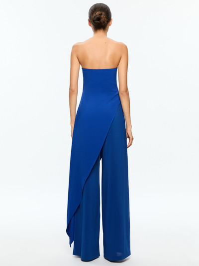 Alice + Olivia ALONDRA STRAPLESS ASYMMYETRIC JUMPSUIT outlook