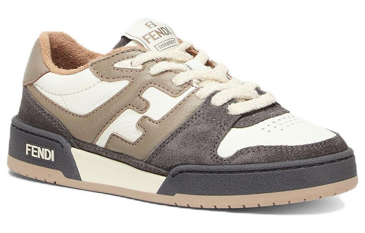 (WMNS) FENDI Match Low Top 'Beige Brown' 8E8252AI1NF1IJF - 2