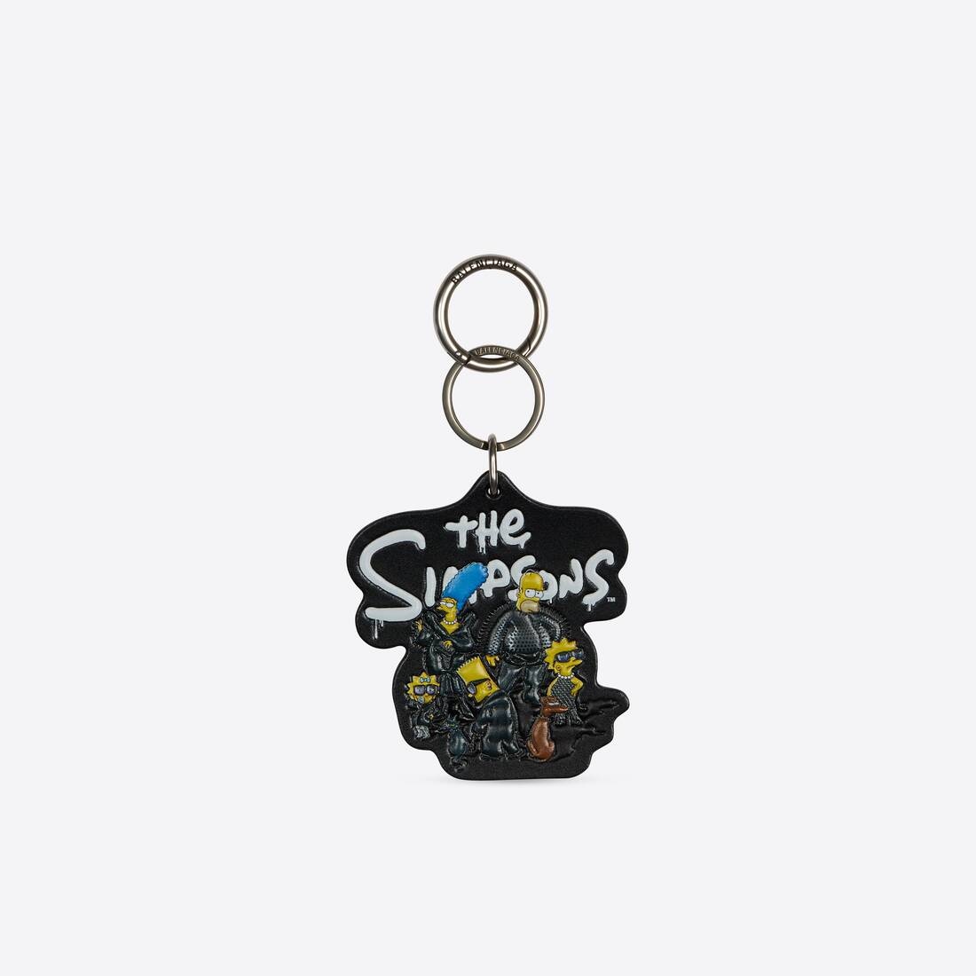 Men's The Simpsons Tm & © 20th Television Keychain in Black - 1