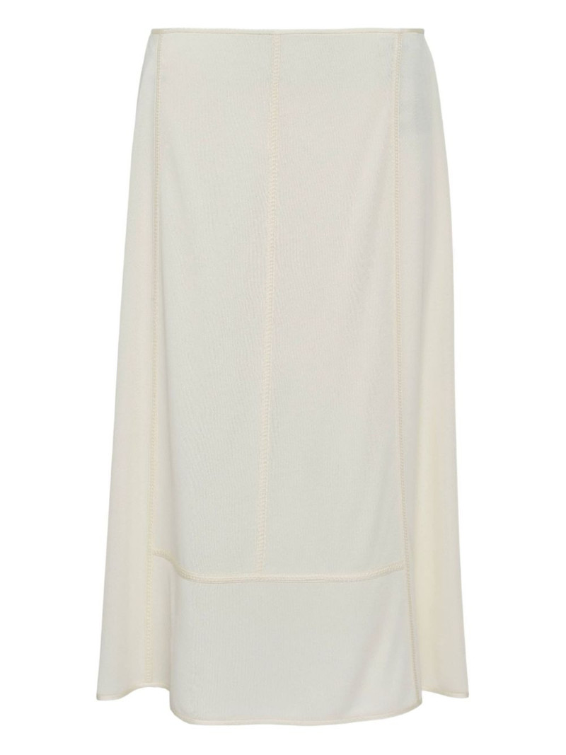 crepe fluid midi skirt 1