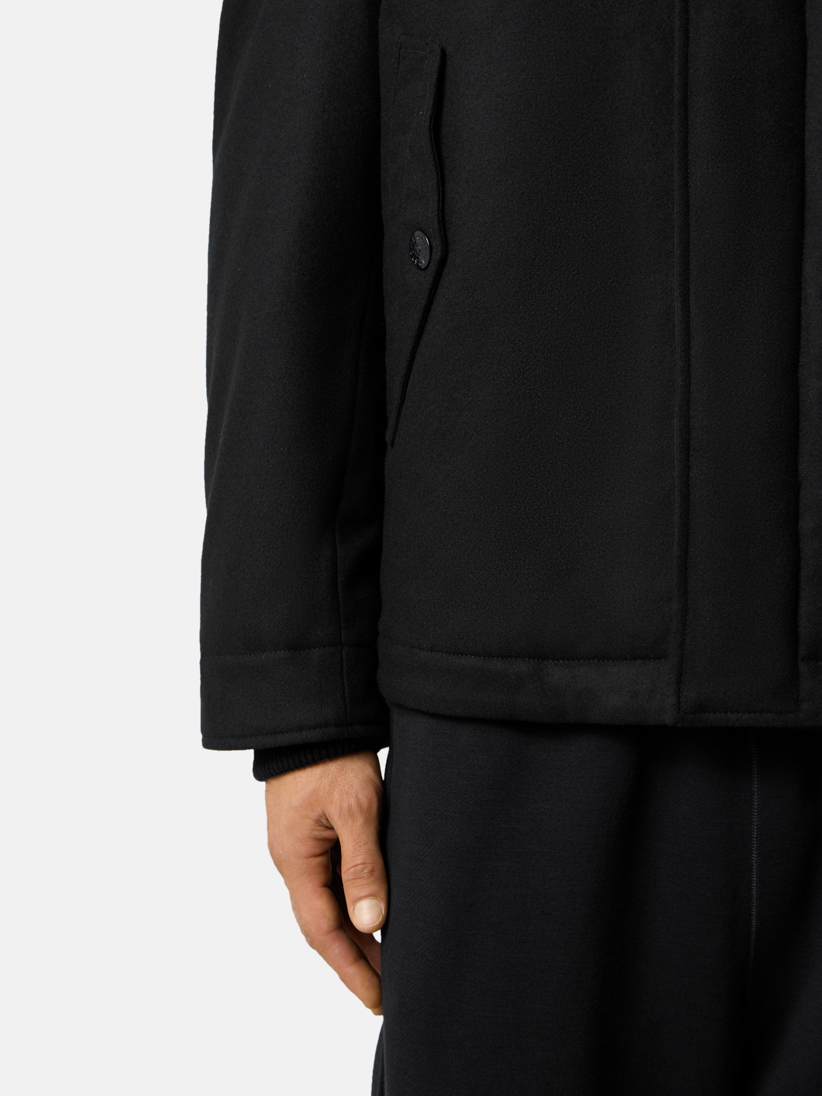 4100103 WOOL NYLON FLANNEL_STONE ISLAND GHOST - 6