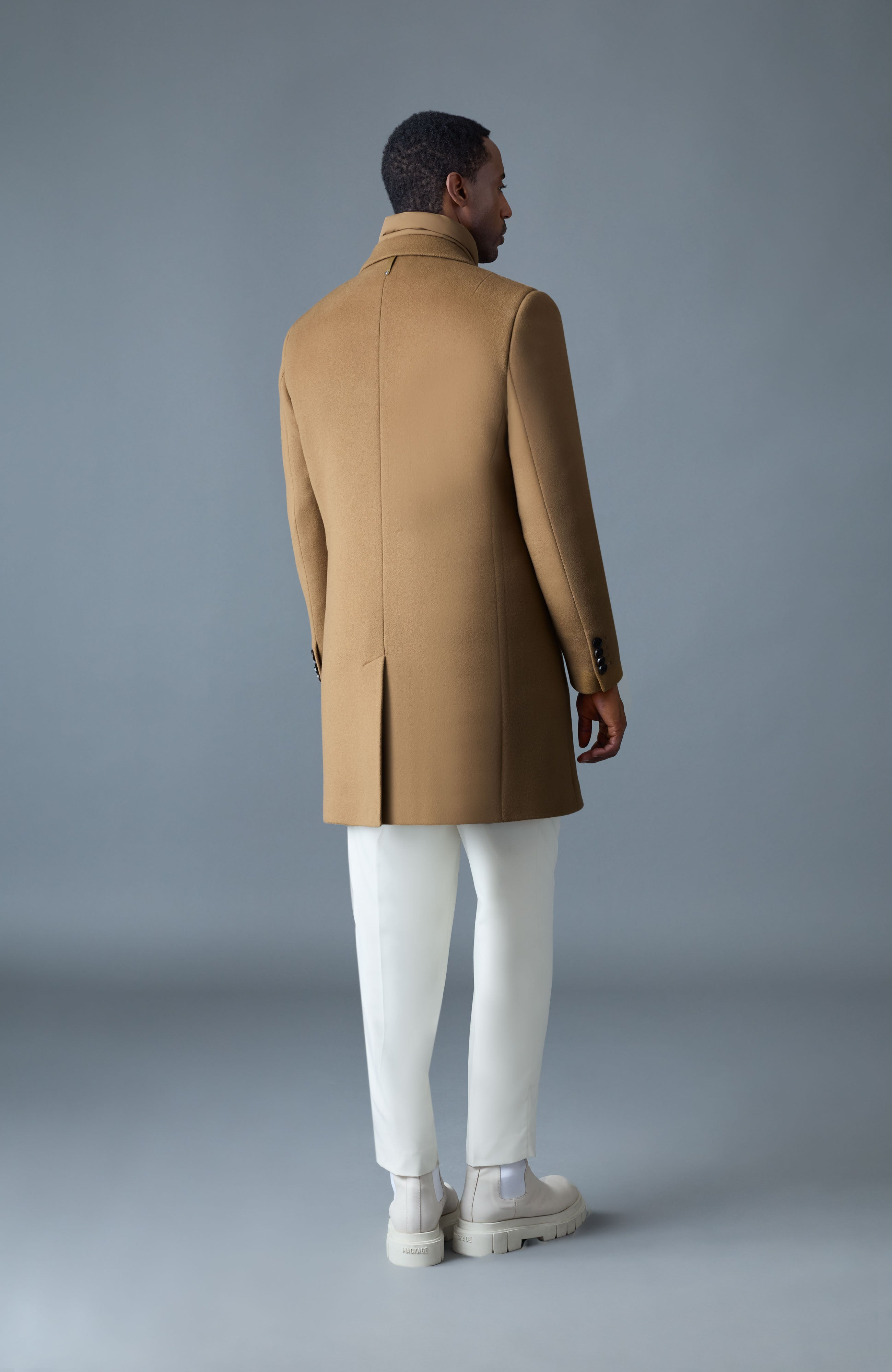 SKAI-SLB 3-in-1 wool coat with removable down liner - 4