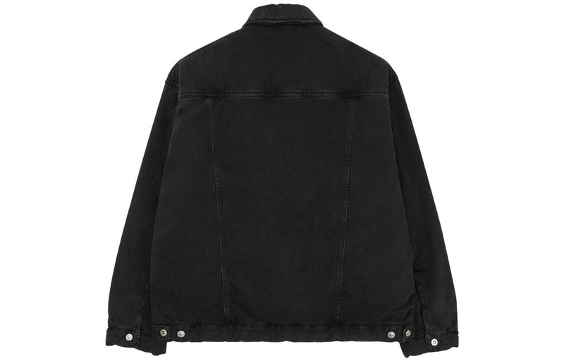 BALENCIAGA Balenciaga Padded Japanese Denim Jacket 'Black' 681689TIWA21440 outlook