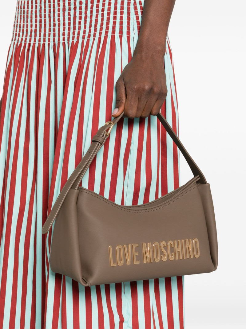 Moschino logo-lettering shoulder bag outlook