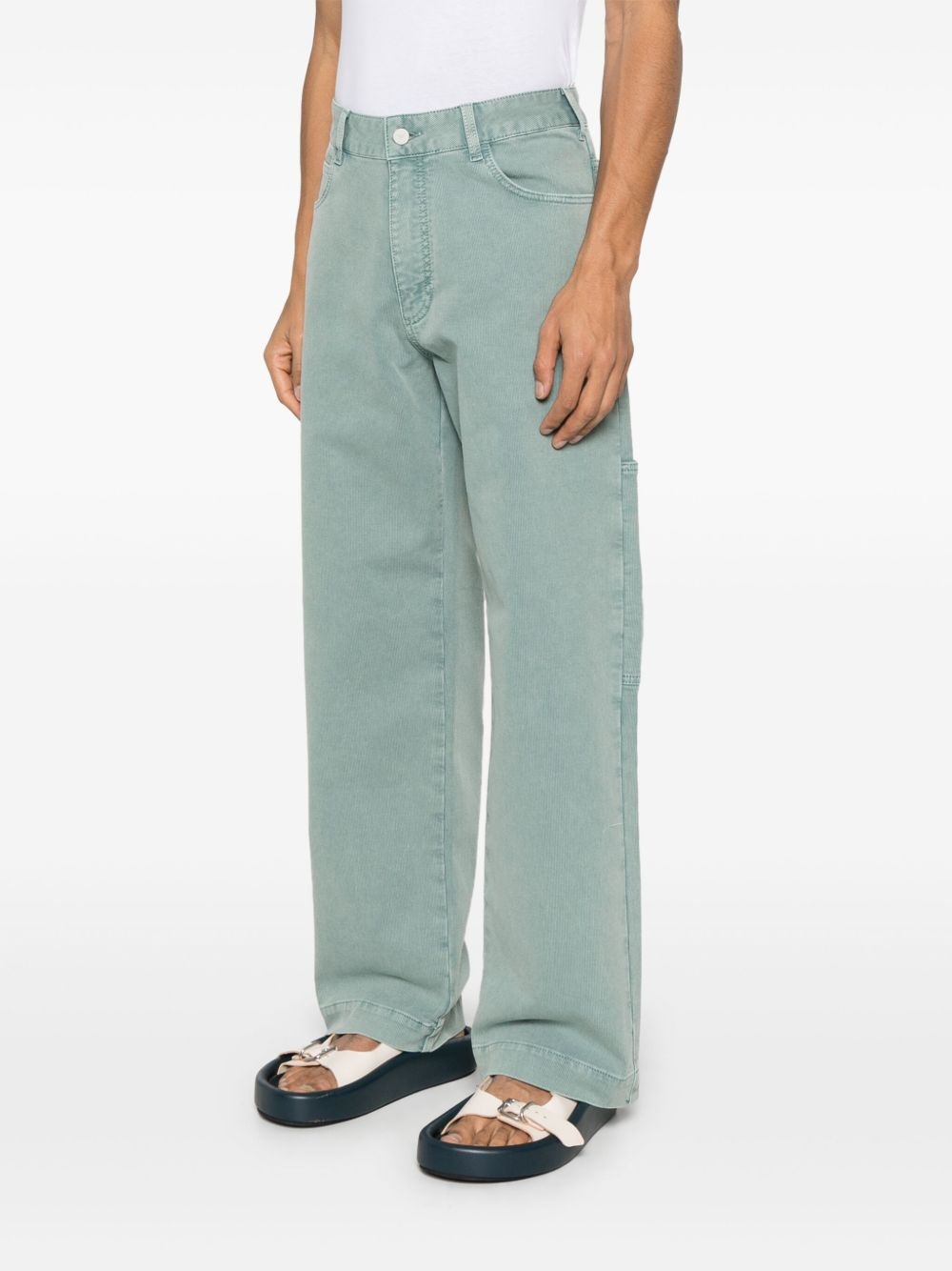 straight-leg trousers - 3