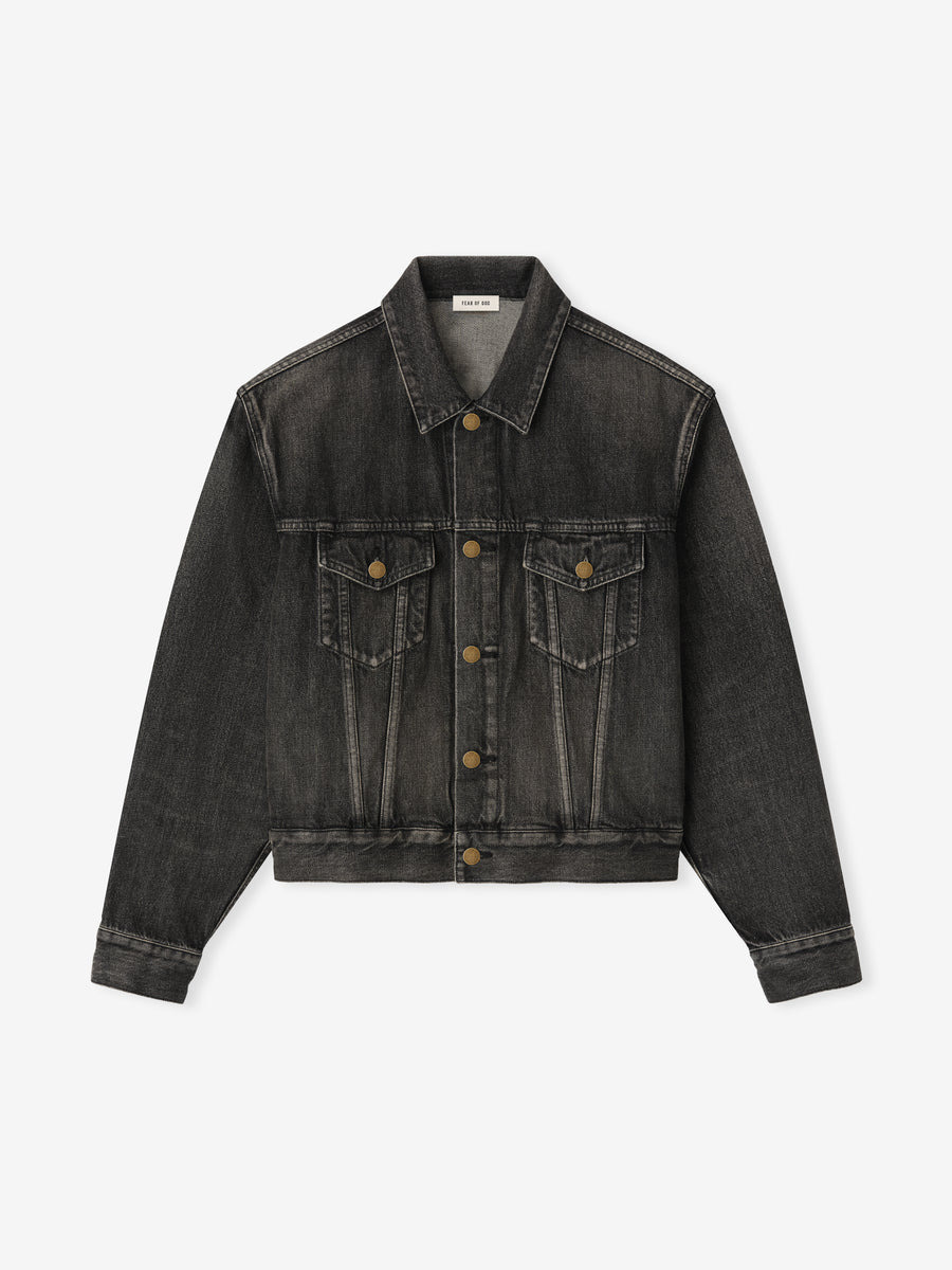 Denim Trucker Jacket - 2