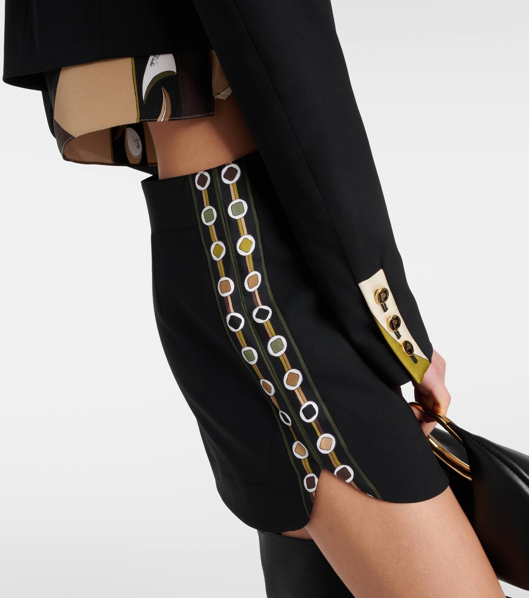 Silk miniskirt - 5