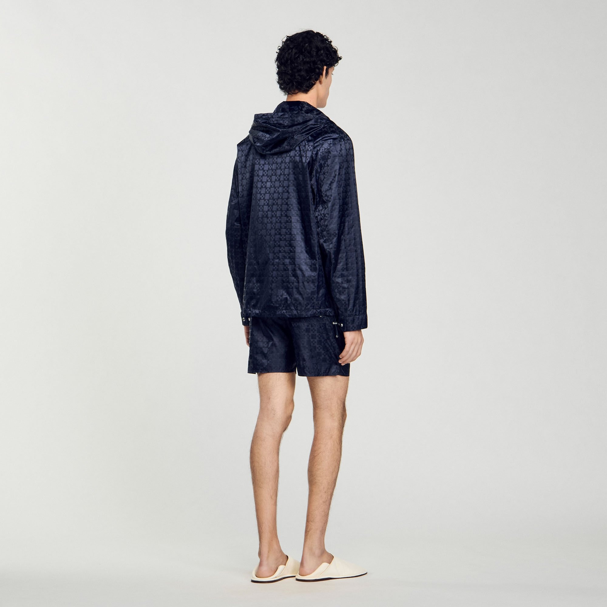 SQUARE CROSS NYLON JACKET - 5