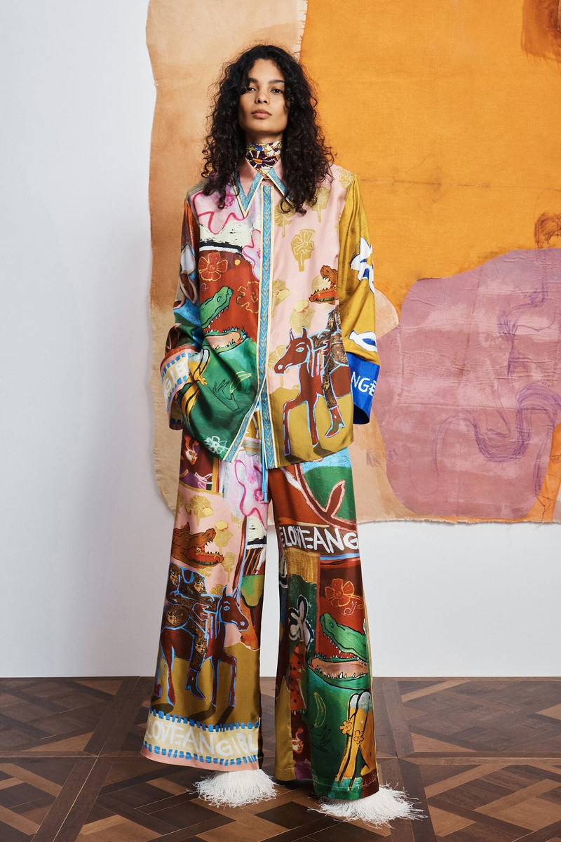 ALÉMAIS Mlak Silk Pant outlook