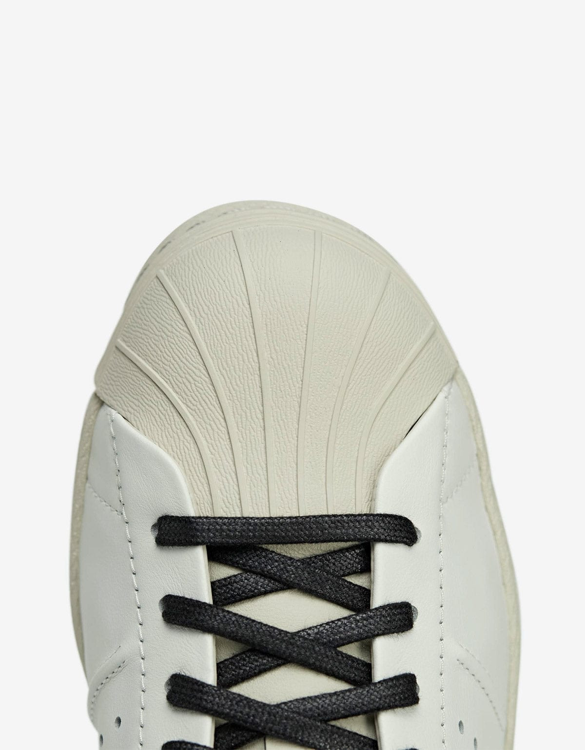Y-3 White Superstar Trainers - 4