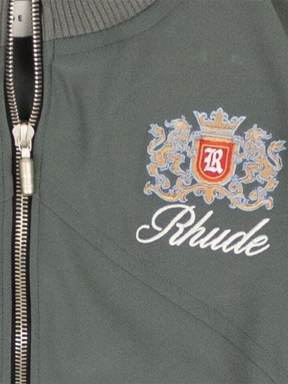 Brentwood logo-print track jacket - 3