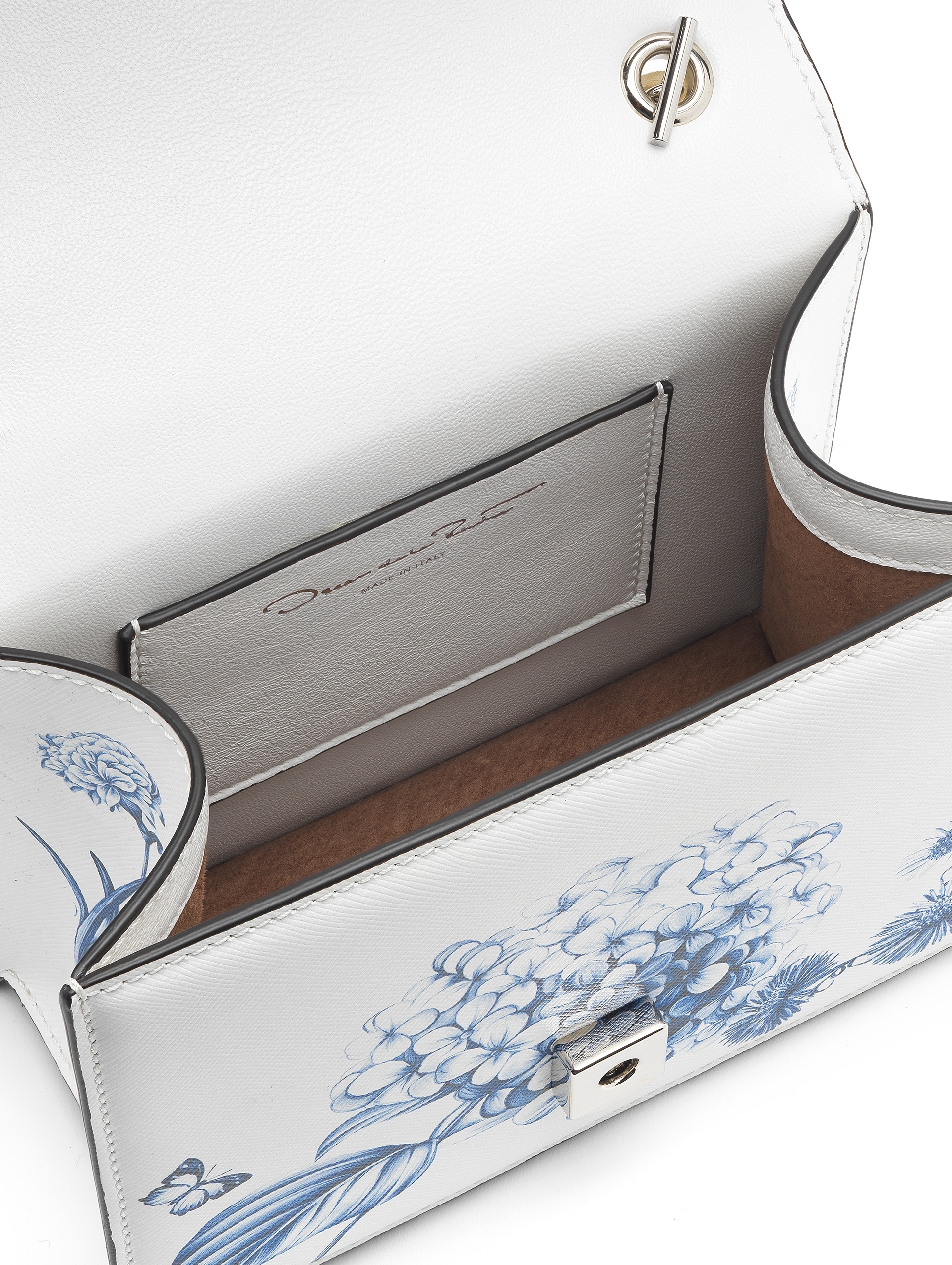 FLORAL TOILE PRINTED MINI TRO BAG 6