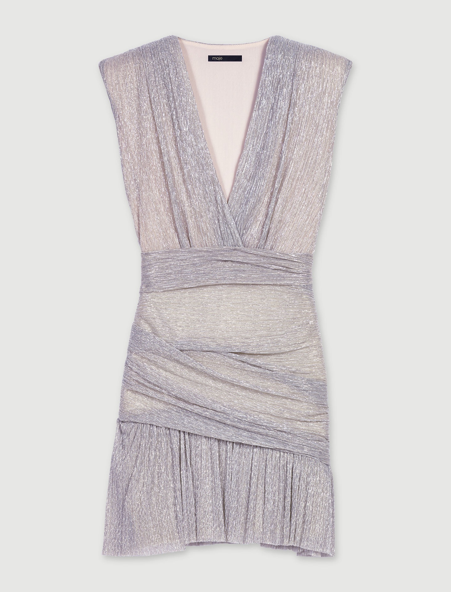Short metallic dress - 1