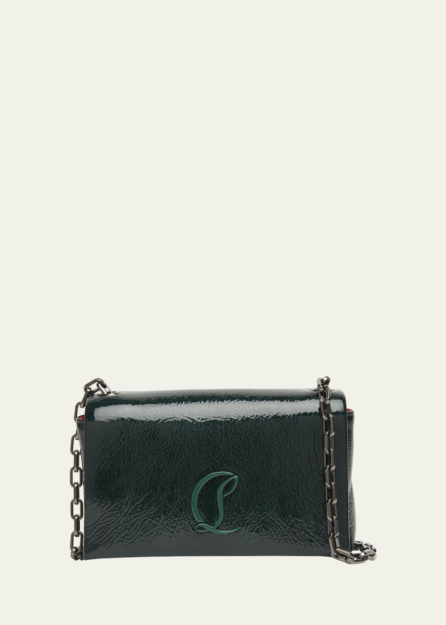 Loubi54 Small Clutch Bag in Naplak Leather - 1