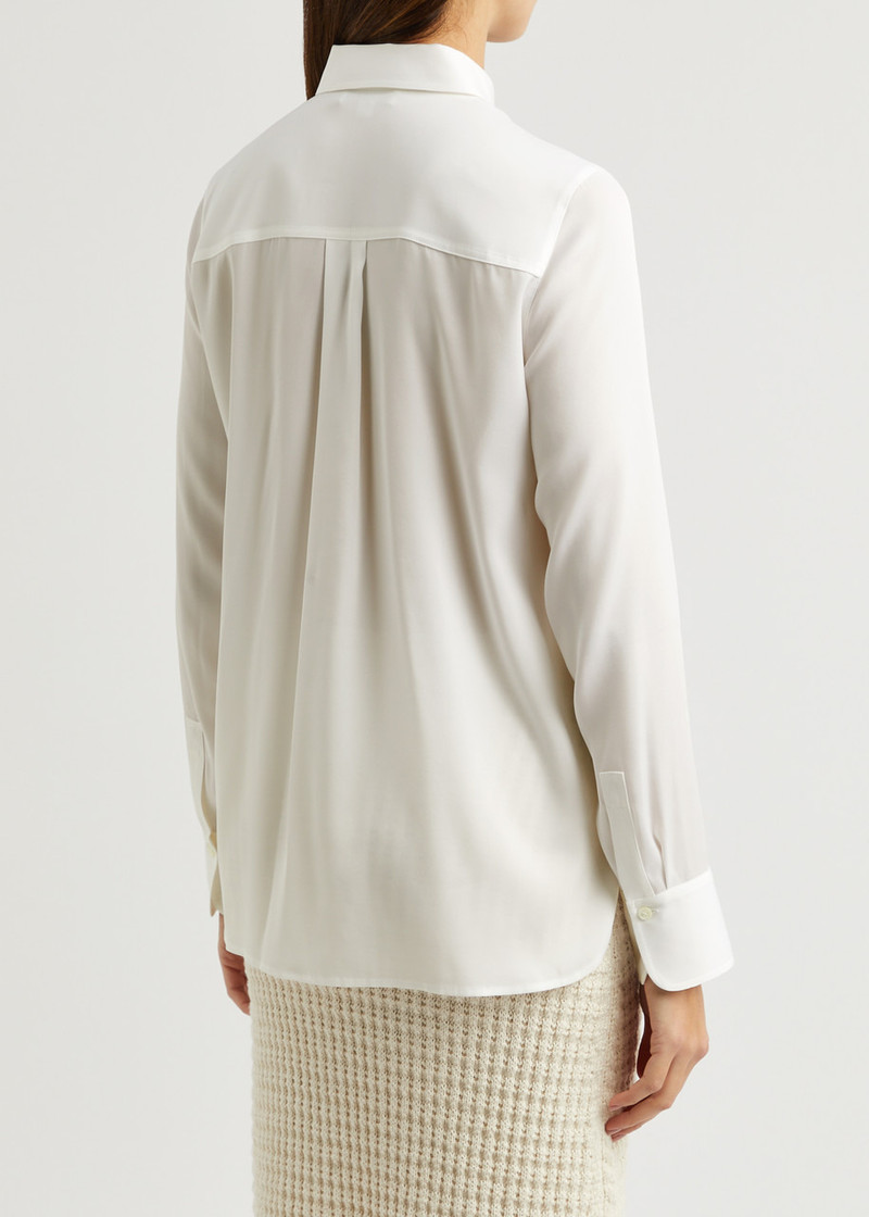 Stretch-silk shirt 8