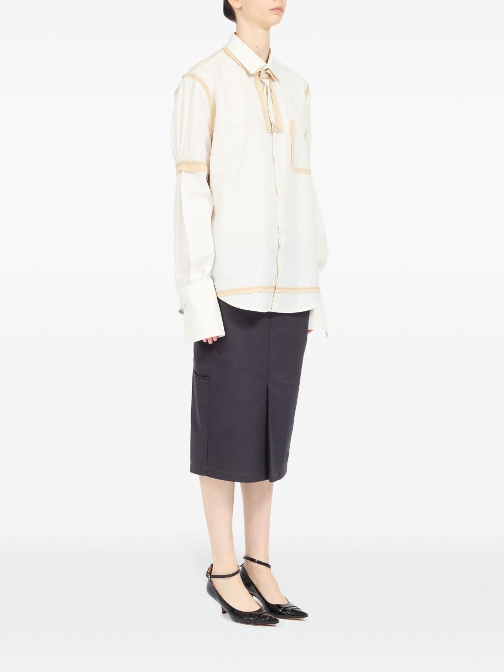 long-sleeve cotton shirt - 3