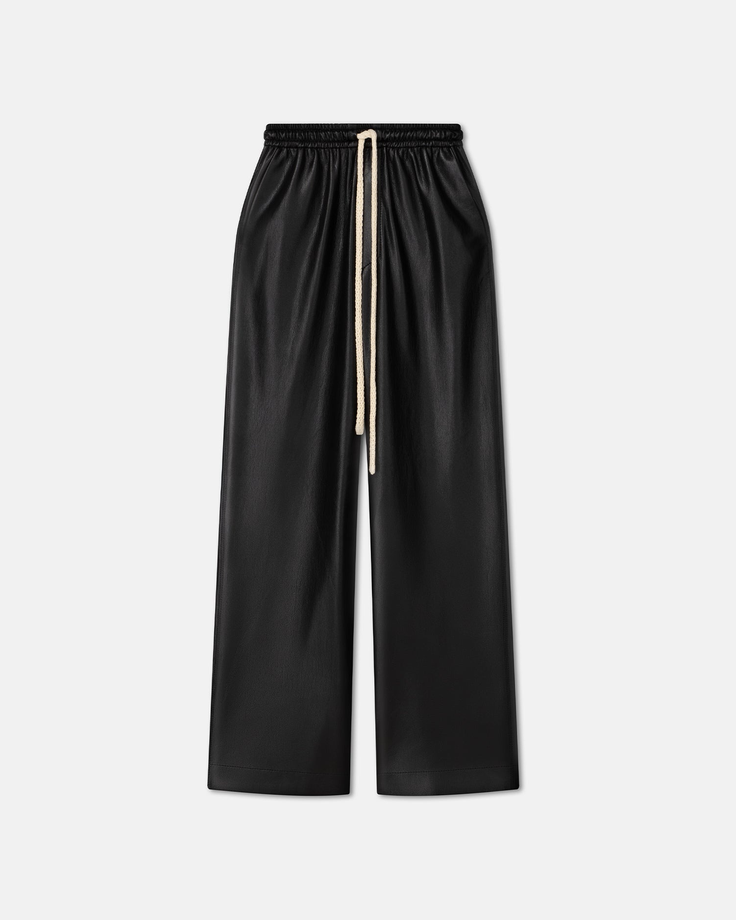 Okobor™ Alt-Leather Drawstring Pants - 4