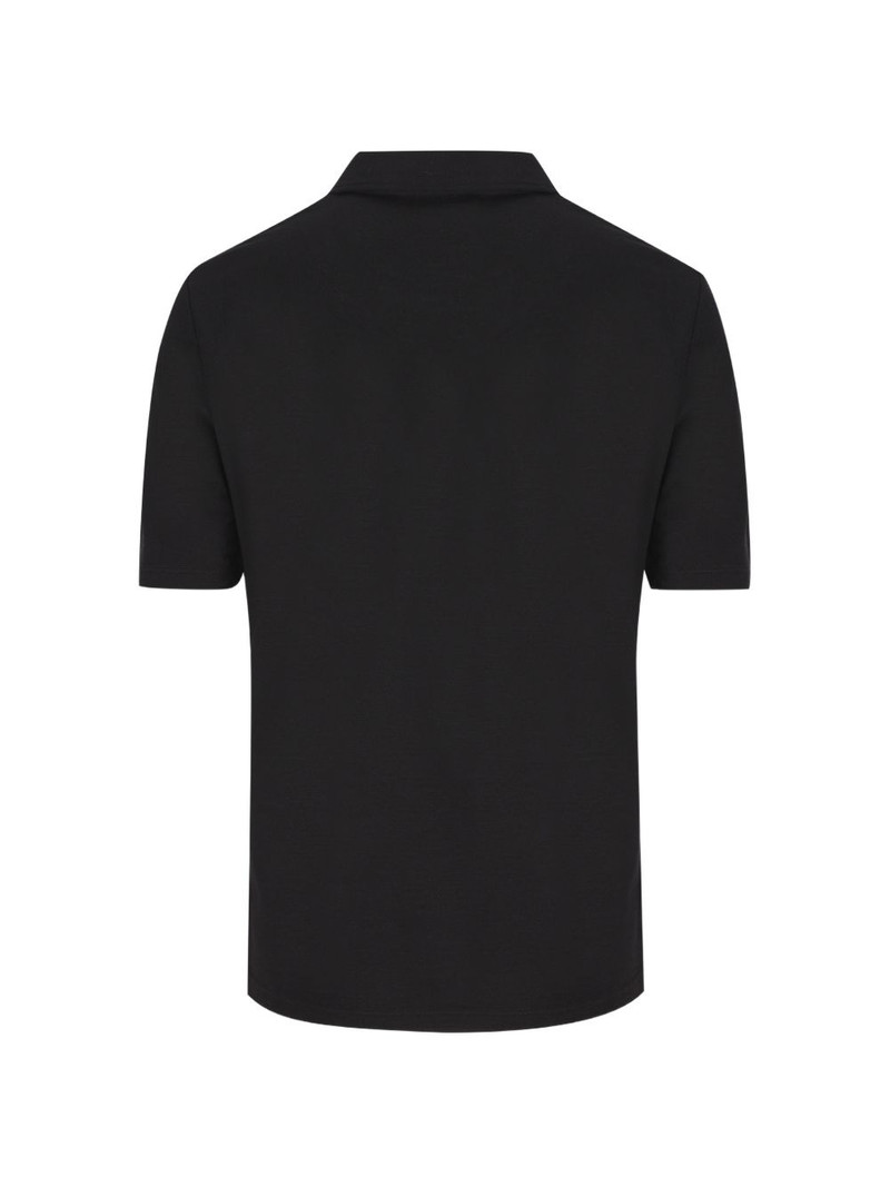 Loro Piana buttoned polo top outlook